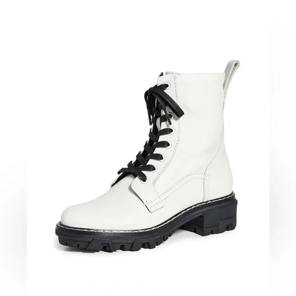 Rag & Bone NWT Shiloh Boots in White - Picture 7 of 13